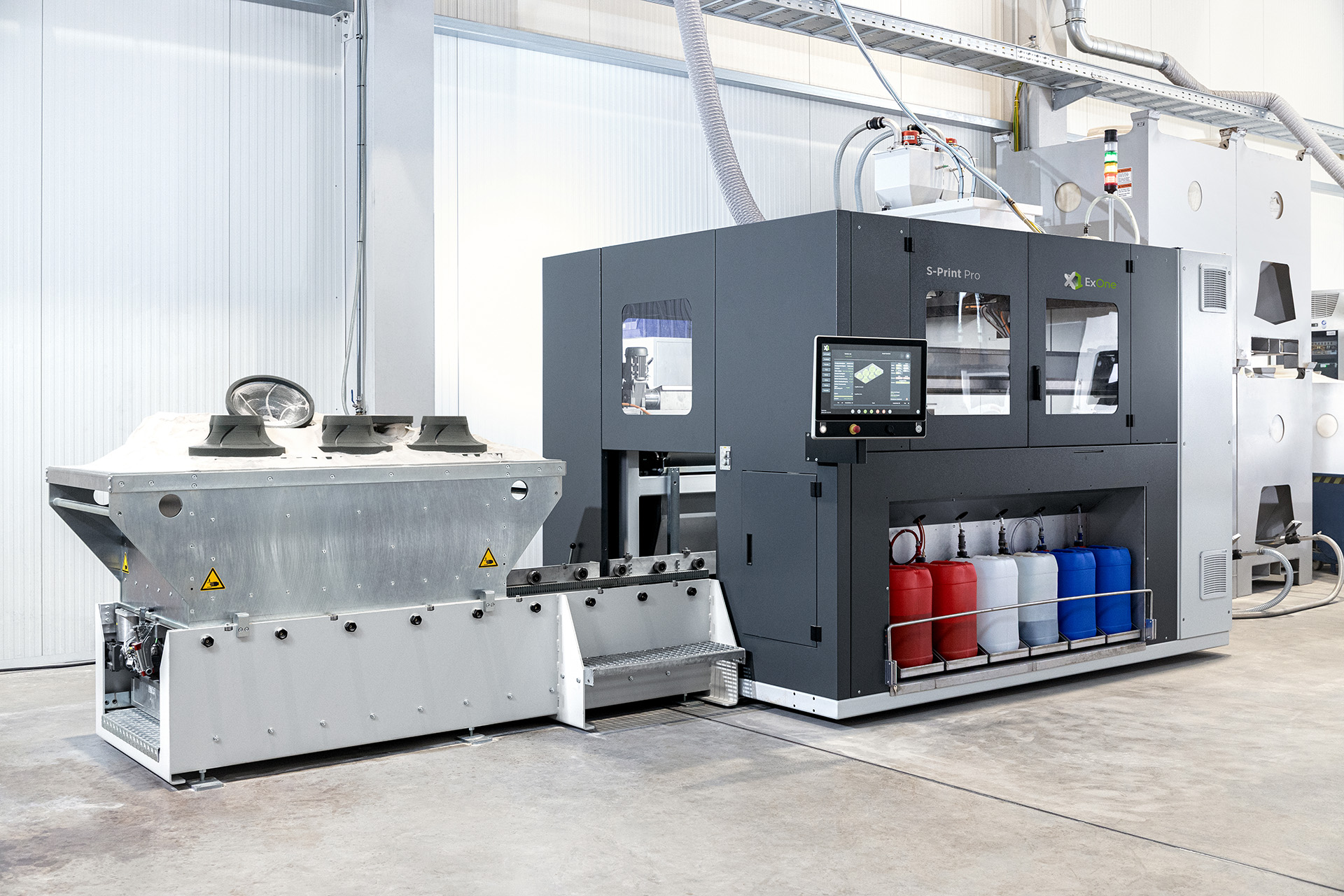 An all-new compact binder jetting platform that delivers the quality and repeatability of ExOne’s premium S-Max® line at the Company’s lowest-ever price for industrial sand 3D printing.
